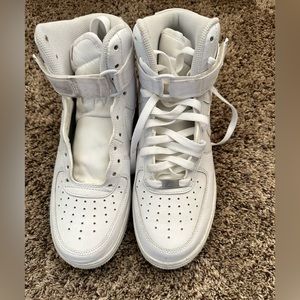 Men’s Nike Airforce One’s High tops. Size 8.5
